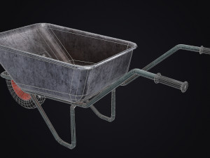 Mine Cart Model 3D