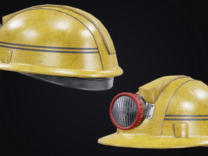 Mine Helmet 3Dモデル