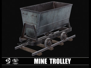 Collection of Mine Items 3D Model