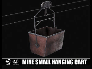 Collection of Mine Items 3D Model