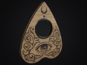 Spirit Board - Ouija 3D Model