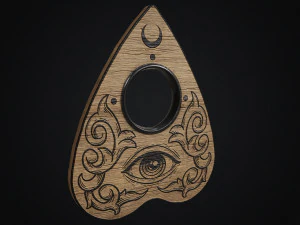 Quadro Espiritual - Ouija Modelo 3D