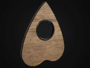 Spirit Board - Ouija 3D Model
