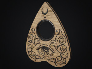 Spirit Board - Ouija 3D Model