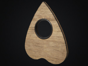 Spirit Board - Ouija 3D Model
