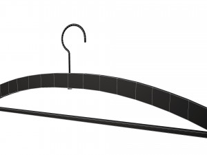 Set of 5 Cloth Hangers 3D Модель