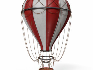 Hot Air Ballon Model 3D