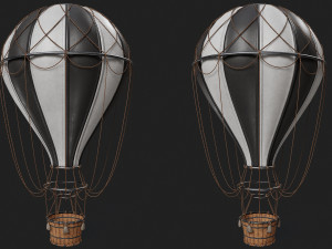 Hot Air Ballon Model 3D