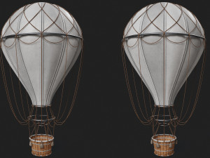 Hot Air Ballon Model 3D