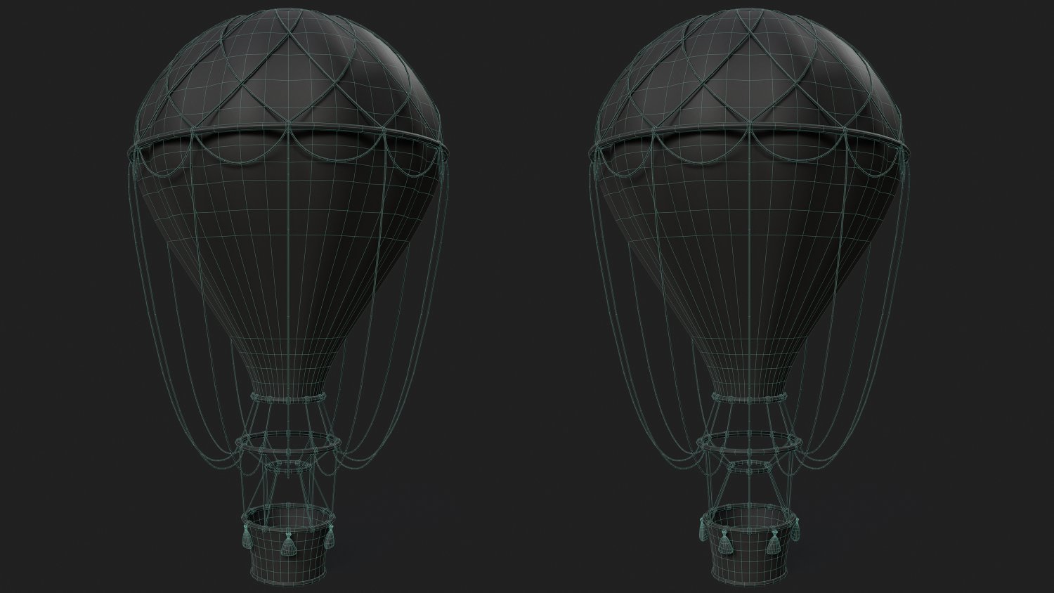 Ballons à Air Robot Ballon Volant Modèle 3D - 3D