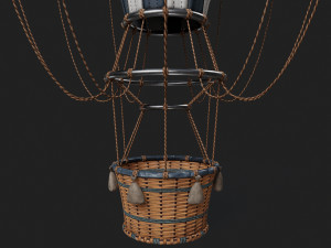 Hot Air Ballon Model 3D