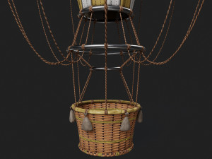 Hot Air Ballon Model 3D
