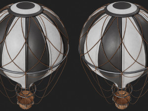 Hot Air Ballon Model 3D