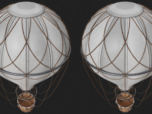Hot Air Ballon Model 3D