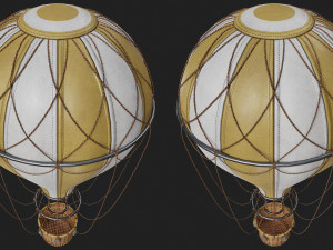 Hot Air Ballon Model 3D