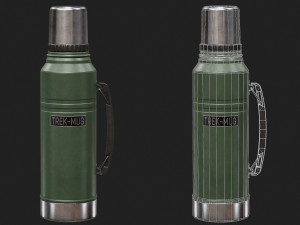 Camping Thermos Modelo 3D