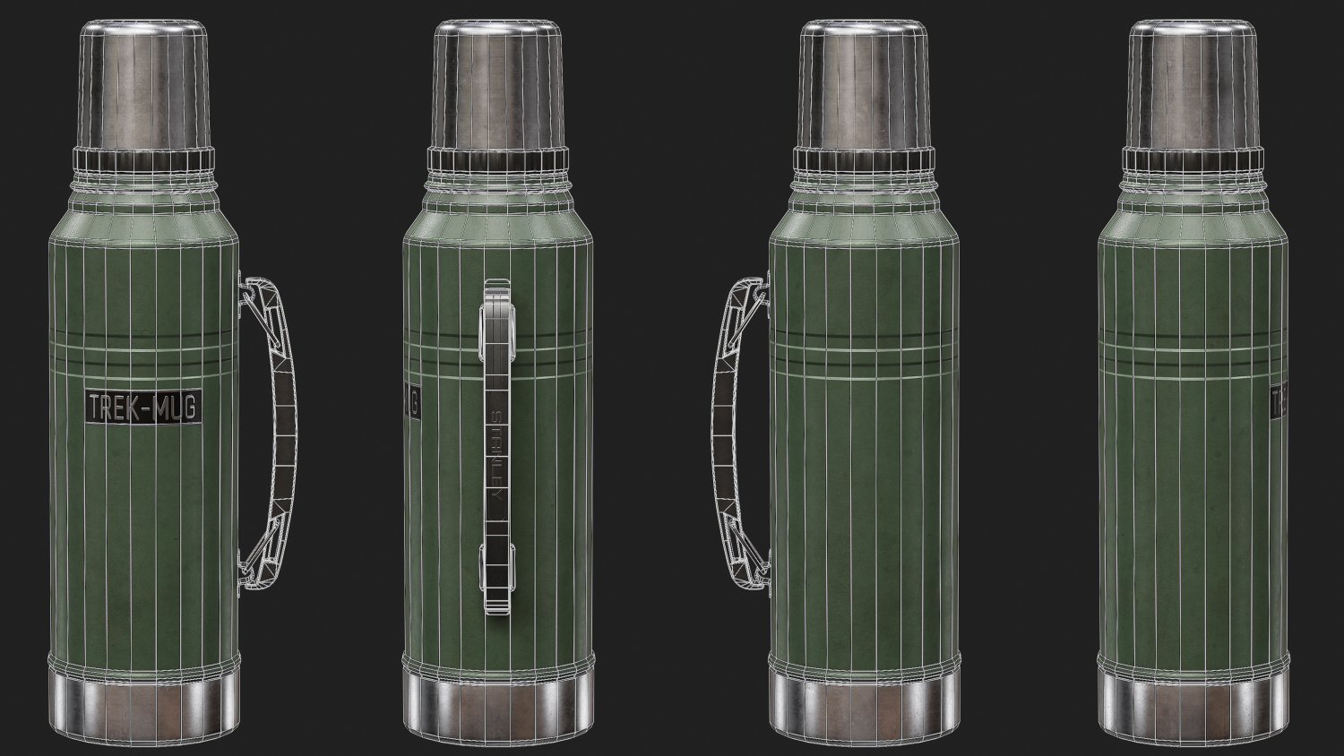 Camping Thermos 3D Model in Sports Equipment 3DExport