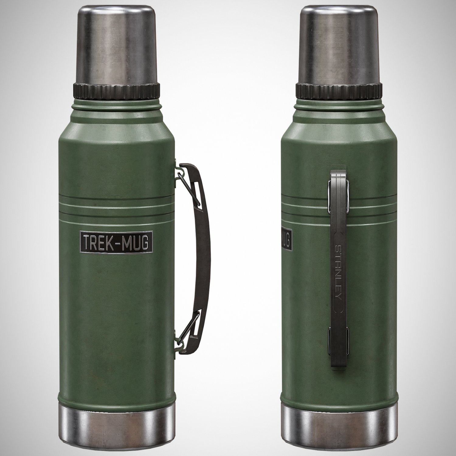 Big Thermos Stainless Steel 3D Modelling | 3D model