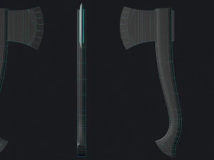 캠핑 액스 3D 모델