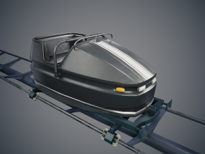 Roller Coaster Cart 3D Model