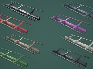 Carrello delle montagne russe Modello 3D