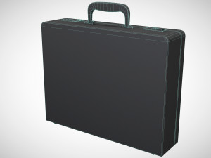 Office Leather Briefcase 3Dモデル