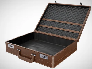 Cartella da ufficio in pelle Modello 3D