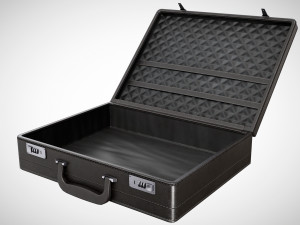 Office Leather Briefcase 3Dモデル