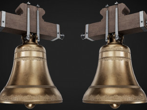 Church Bell 3D 模型