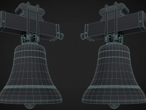 Church Bell 3D 模型
