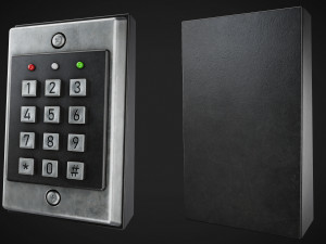 Keypad Lock 2 3D Model
