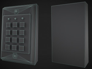 Keypad Lock 2 3D Model