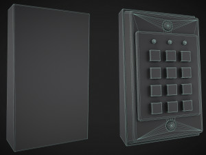 Keypad Lock 2 3D Model