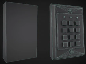 Tastatursperre 2 3D Modell