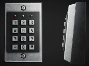 Keypad Lock 2 3D Model