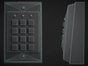 Keypad Lock 2 3D Model