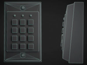 Tastatursperre 2 3D Modell