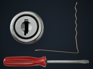 Lock Picking 3D मॉडल