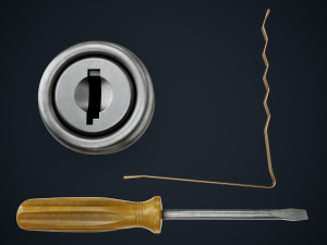Lock Picking 3D मॉडल
