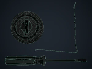 Lock Picking 3D Model