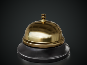 Service Bell 3D Model