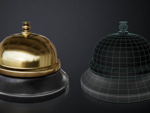 Service Bell 3D Model