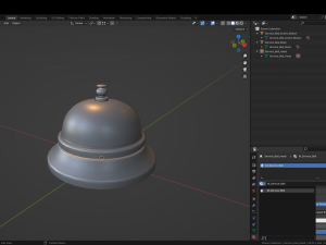 Service Bell 3D Model