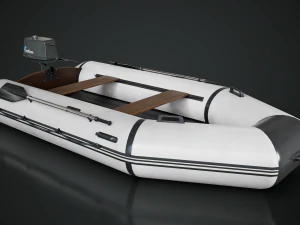 Barca gonfiabile Modello 3D