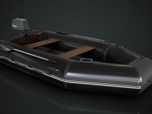 Barca gonfiabile Modello 3D