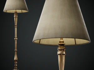 Vintage Floor Lamp 3D Model