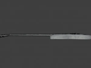 electric guitar sg 3D Model