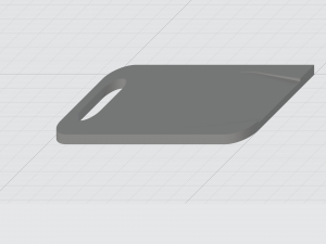 cutting board 3Dプリントモデル