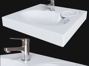 sink paa claro 3D Model