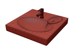 sink paa claro 3D Model